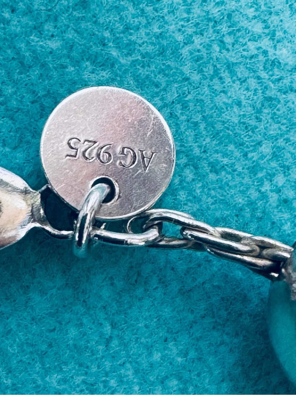 Tiffany & Co. Sterling Silver HardWear 9.5mm Bead Ball Bracelet 8.3 Inches - Picture 6 of 6